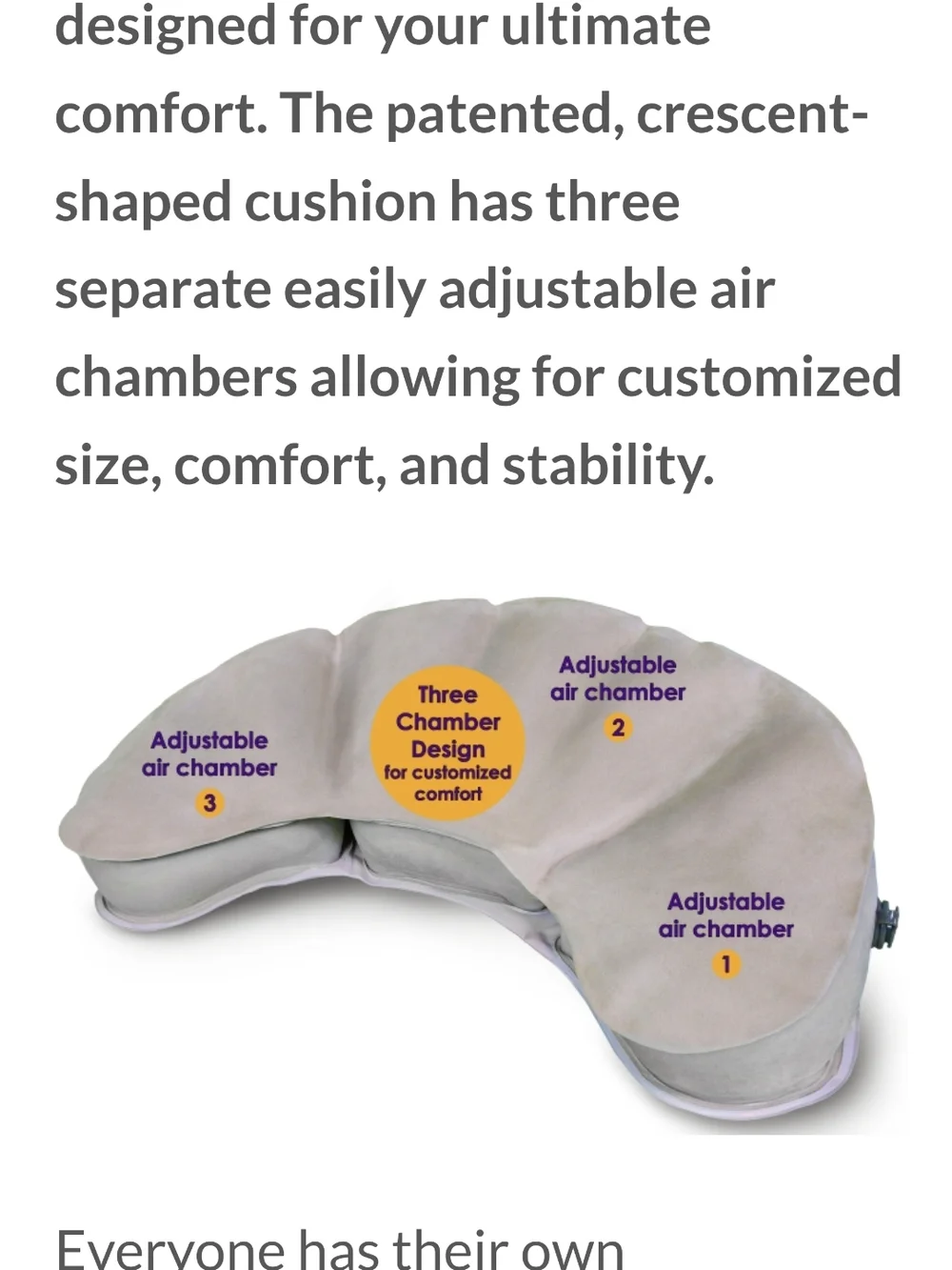 Air Meditator Inflatable Meditation Cushion & Travel Pillow - Purple - Picture 6 of 8
